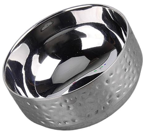 Cabilock Ciotola Per Ramen in Acciaio Inossidabile 11.5cm Ciotola Creativa Per Noodles Contenitore Per Zuppa Isolamento Termico Stoviglie Casa