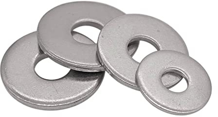 DKAIUSX M2.5 M3 M3.5 M4 M5 M6 M8 M10 Rondella Piatta di Grandi Dimensioni in Acciaio Inox,(M3.5)