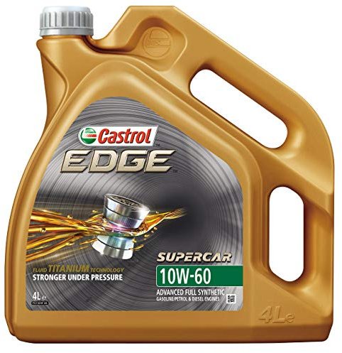 Castrol Motoröl Edge Titanium 10W-60 Motorenöl Motor Engine Oil 15A006 4L