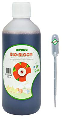 Weedness BioBizz Dünger Bio Bloom 1 Liter - Grow Anbau Blütephase Naturdünger NPK Organischer Pflanzen Flüssig Outdoor Indoor Zimmerpflanzen