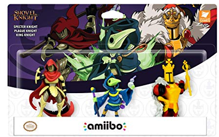 u&i entertainment limited Knight: Treasure Trove Amiibo 3 Pack (Nintendo Switch), 225193