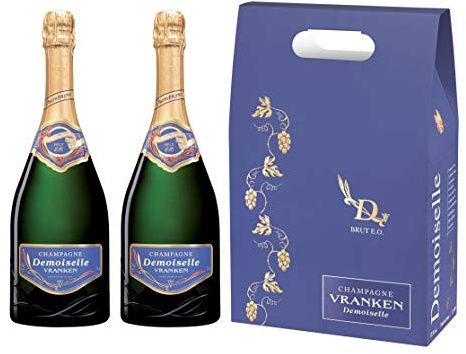 Vranken Champagne Demoiselle - E.O. Brut - Etui De 2 Bouteilles