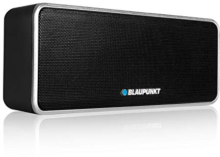 Blaupunkt BT 7 BK Bluetooth Lautsprecher mit Mikrofon, TWS, Freisprecheinrichtung, eingebauter Akku schwarz