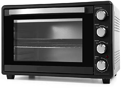 Forno elettrico da tavolo. Capacità di 45 litri. Potenza: 2000 W. Calore superiore e inferiore.