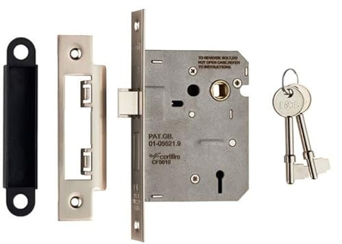EASI-T 3 Lever SASHLOCK 76MM Residential, Satin Nickel