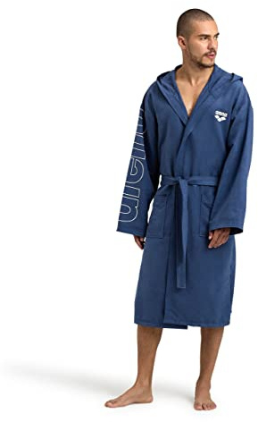 arena Peignoir unisexe en microfibre Zeal Plus NAVY-WHITE L