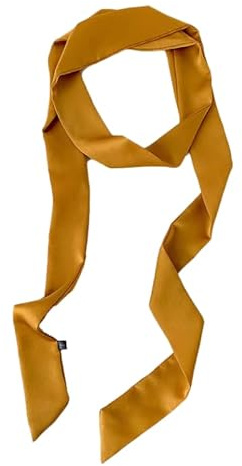 GIMIRO Damen Satin Gürtel 5cm x 195cm Band Imitated Silk Lange Schal Kleid Bund Hut Zubehör