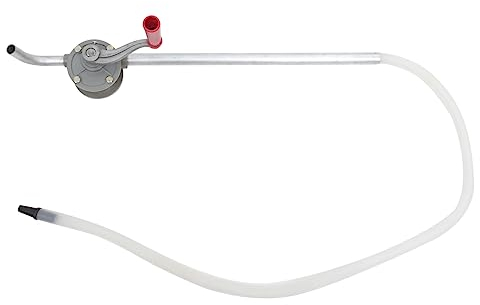 Veemoon Kraftstoffpumpe Hand Für Diesel Und Öl Selbstdosierende Aluminium-hand-rotationspumpe Geeignet Für Fasstank Und Barrel