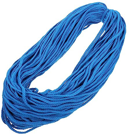 FONDOTIN 5mm Handgewebtes Seil Wäscheleine Schnur Komfortable Robuste Gewebte Tasche Thread Einfach Schneiden