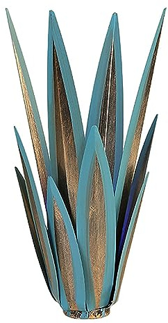 Ornements en fer tequila, sculptures d'agave, plantes d'agave en métal, décoration d'intérieur pour étude, jardin, cour, pelouse