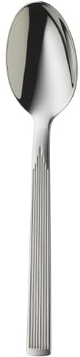 WMF Art Deco Menuelöffel XX cm, Cromargan protect Edelstahl poliert, glänzend, Esslöffel, Suppenlöffel, kratzbeständig, spülmaschinenfest