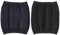 COACOM 2 Stück Damen Thermobund, Elastische Rückenstütze, Warmer Hüftrock, Hüftwärmer, Taillenwärmer, Winter-Nierenwärmergürtel
