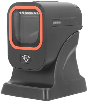 QR-Code-Scanner, Freihändiger 1D 2D QR Code Scanner, USB Kabelgebundener Barcodes Imager für Mobile Zahlung PC Bildschirm Scan