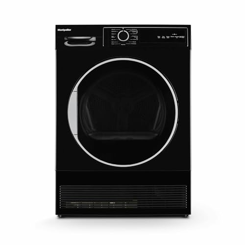 Montpellier MTDC8SDK 8kg condenser Dryer Sensor Drying Class B Black