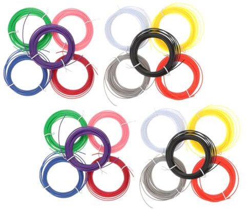 OSOLADY 20stücke Nachfüllungen Bunte Stift Nachfüllungen Für Kunstprojekte Kompatibel Mit Druckqualität Und Vielfältige Farbvariationen
