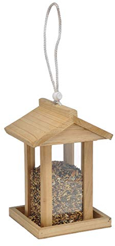 Haushalt International Vogelfutterhaus aus Holz