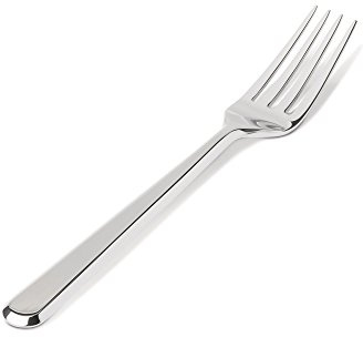 Alessi BG02/2 Amici Forchetta da Tavola in Acciaio Inossidabile 18/10 Lucido, Set da 6