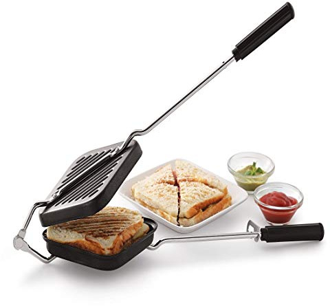 Shradha Trading Grill Sandwich Toaster - Nonstick Sandwich Maker