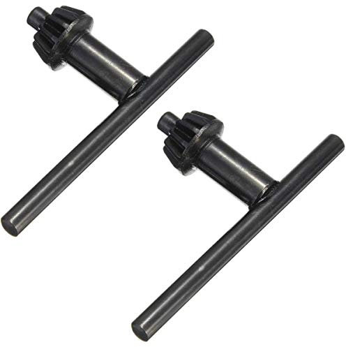 ZLYY 2 llaves de portabrocas de 16 mm, llave de portabrocas con mango en T, llave de portabrocas universal, juego de llaves de repuesto para herramienta de sujeción de taladro eléctrico