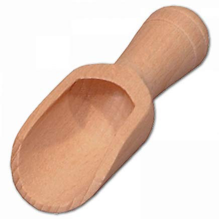 HOFMEISTER® Lot de 25 pelles doseuses en bois, 14 cm, cuillères doseuses pour épices, thé, café et céréales, dosage sûr, pesée, remplissage dans des récipients de conservation, des boîtes à thé et des