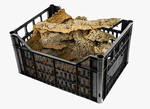 100% natürliche Korkrinde, hergestellt in Italien, für DIY-Krippe, Basteln (1 kg)