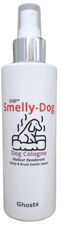 Dog cologne spray 200ml DiiD Smelly Dog deodorant (Ghosts) designer dogs perfume grooming fragrance deodoriser