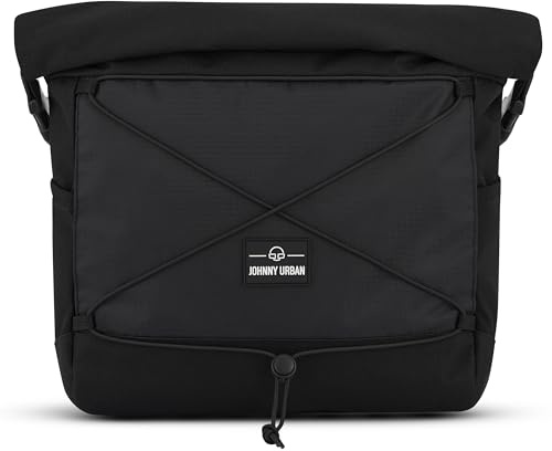 Johnny Urban Umhängetasche Herren & Damen - Dylan - Schultertasche mit Rolltopfunktion - Mögliche Erweiterung für Allen Travel Reiserucksack - Wasserabweisend