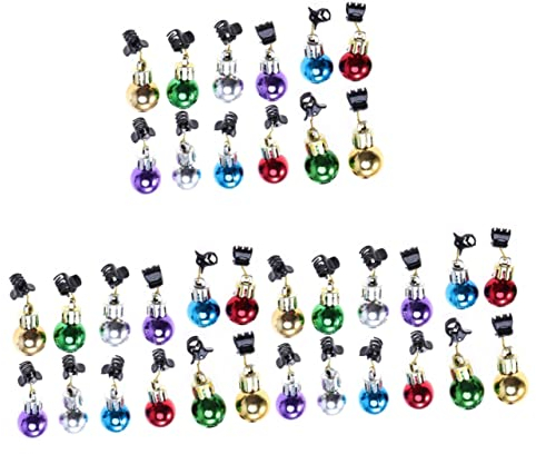 PRETYZOOM 90 STK Bartschmuck zu Weihnachten Körperschmuck für weihnachtsdeko für türen Weihnachtsdekoration für die Tür Ornament Weihnachtsdekorationen Bartschmuck Weihnachten Gesicht