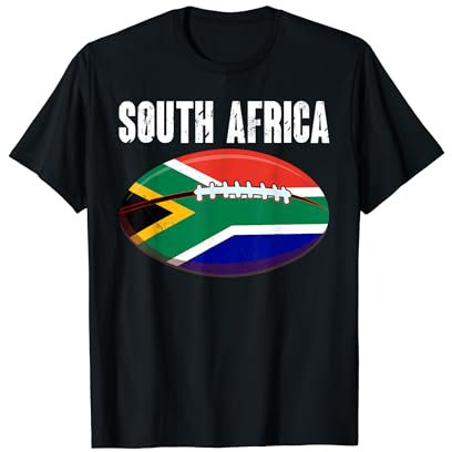Sport Lustiges Rugby South Africa Rugby Spieler T-Shirt