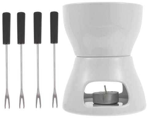Alipis 1satz Keramik Schokoladenfondue Schmelztopf Für Schokolade Und Käse Für Personen Für Zuhause Und Feiern Vielseitig Einsetzbar Für Desserts Und Snacks