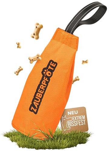 ZAUBERPFOTE Futterbeutel 'Joy' - Mit wasserfestem YKK® Reißverschluss - Apportierbeutel für Hundetraining - Ideal für Leckerlies – Praktische & robuste Leckerlitasche für Hunde