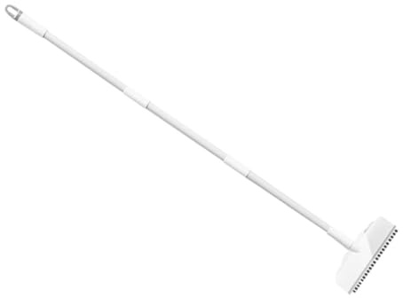 VALICLUD Floor Scrubbing Brush for Bathroom Tile Squeegee Broom Cleaning Supplies Long Handle Scrubbing Brush Wipe