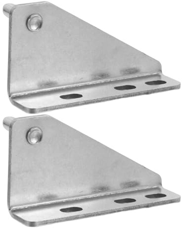 GRADENEVE Refrigerator Door Hinges and 2pcs Stainless Steel with Double Bearing Structure Heavy Duty Support, Triangle Freezer Pivot Hinges for Commercial Freezer Glass Doors in Busy