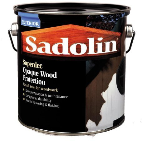 Sadolin Superdec Satin Opaque Wood Protection Walnut 2.5 Litre by Sadolin