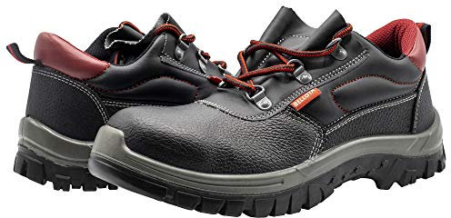 Bellota 7230143S3 - Zapatos de Seguridad Classic de Hombre y Mujer (Talla 43) de Piel Hidrofugada con Forro Acolchado Transpirable
