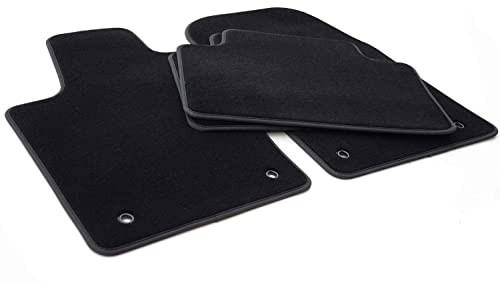 Fußmatten für Grand Cherokee IV 4 Automatten Set in Original Qualität Velours 4-teilig Schwarz