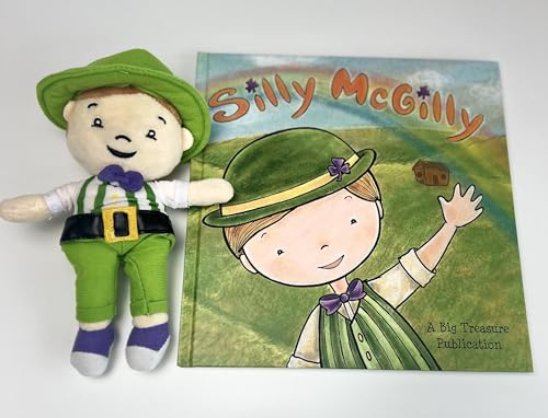 Silly McGilly St. Patrick's Day Fun Read Aloud Book, Lucky Leprechaun Storybook for Kids, St. Patrick's Day Gift Ages 3-9yrs., Kindergarten Read Aloud Book,