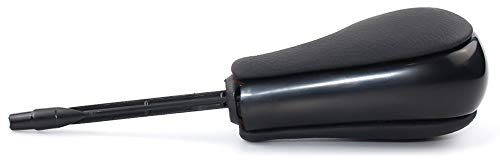 ZPARTNERS Auto-Schaltknauf Automatik für BMW E36 (97-99) E38 E39 E46 E53 X5 X3 E60 E61 E81 E82 E87 E90 (L-black)
