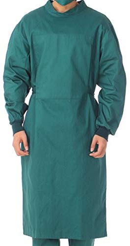 KESYOO Surgical Scrubs Medical Clothing Isolation Gowns Nurse Uniform Doctor Apparel Hospital Coverall Labour Suit