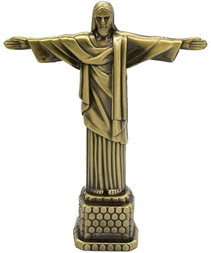 Bontannd Metall Brasilien Crist Redentor Jesus Figur Christus Der Erlöser Statue Jesus Christus Statue Katholische Geschenk Wohnkultur