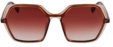 KARL LAGERFELD Damen Kl6083s Sonnenbrille, Braun/Hellbraun, Einheitsgröße