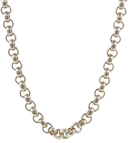 Erbskette Halskette Breite 3,0 mm - 925 Sterlingsilber Auswahl, Kettenlänge:50 cm Unisex