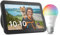 Echo Show 8 | 3rd generation (2023 release) | Charcoal + Sengled LED Smart Light Bulb (E27), Works with Alexa - Smart Home Starter Kit