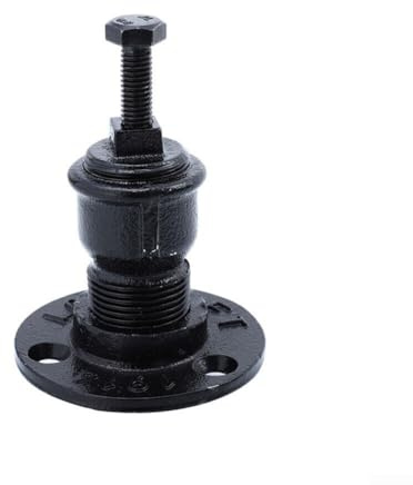 Black Handrail Brackets, Heavy Duty Banister Rail Brackets, Wall Mounted Iron Handrail Support Bracket Railing Guide Banister for Stairs