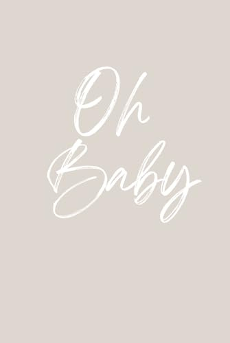 Babyparty Gästebuch: Babyshower Gästebuch in schlichtem beigen Design