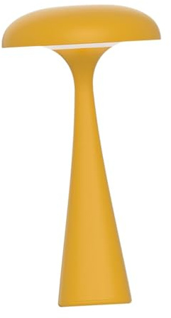 Colcolo Tischlampe, Nachtlicht, Leselampe, Augenschutz, dimmbare Touch-Lampe, LED-Schreibtischlampe für Studium, Arbeit, Wohnzimmer, Restaurant, Gelb