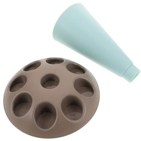 Alipis Piping Bag Stand and Pastry Bag Rack Blue Baking Supplies Organizer Nozzle Storage Cake Decorating Tool Holder for Home Bakery