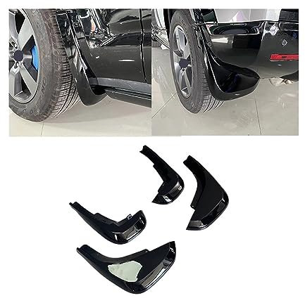 4x Compatibile for Land Rover Defender 110 90 2020 2021 2022 L663 V8 Auto Parafango Parafanghi Paraspruzzi Paraspruzzi Paraspruzzi Accessori Anteriori(Little shiny black)