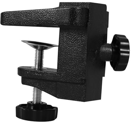 Toyvian Stabiler Metall Klemmbereich für Haustiere Höhenverstellbar rutschfeste Tischklemme für Katzenpflege Kompatibel mit Trimmtischen für Professionelle Tierpflege