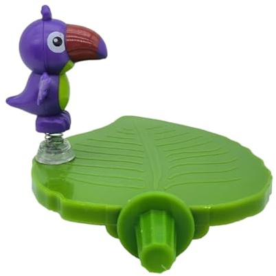 de Percha para Loros,Plataforma de Juegos con Bandeja para Jaula Balcón & Salón | Área de Juegos para Aves en Hogar